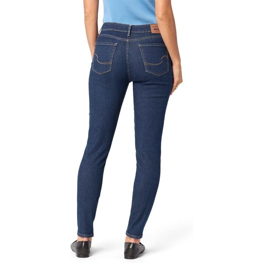 NWT Signature by Levi Strauss & Co. Gold Label Mid Rise Skinny Jean 8 Long 29x32 - Picture 2 of 5